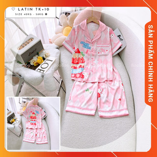 Đồ bộ ngủ lửng lụa latin boo boo