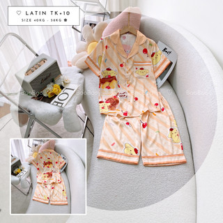 Đồ bộ ngủ Lửng Lụa Latin BOO Boo
