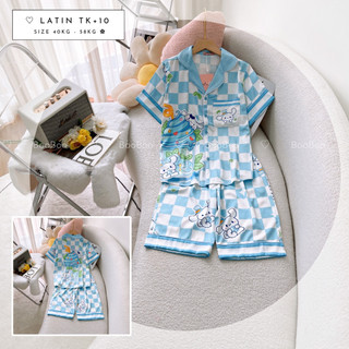 Đồ bộ ngủ Lửng Lụa Latin BOO Boo