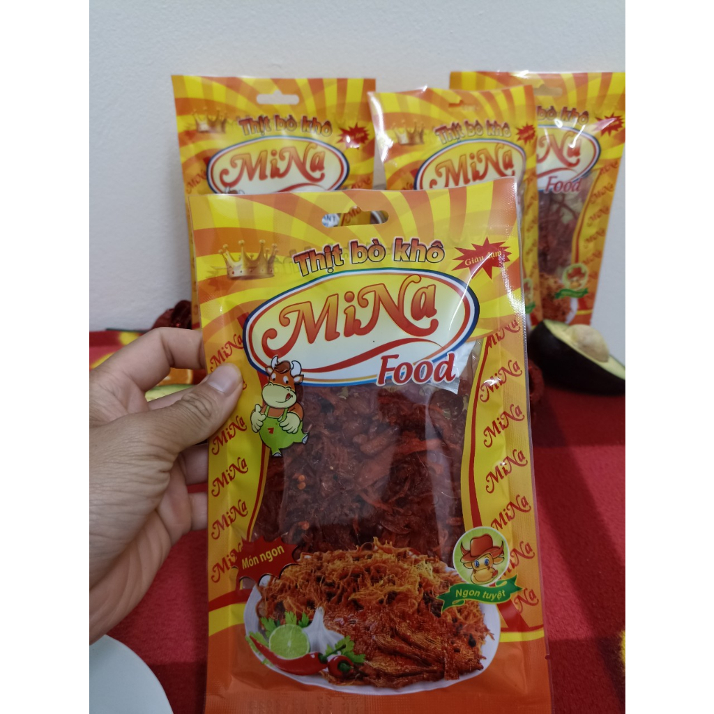 KHÔ BÒ SỢI LOẠI 1 GÓI 50G