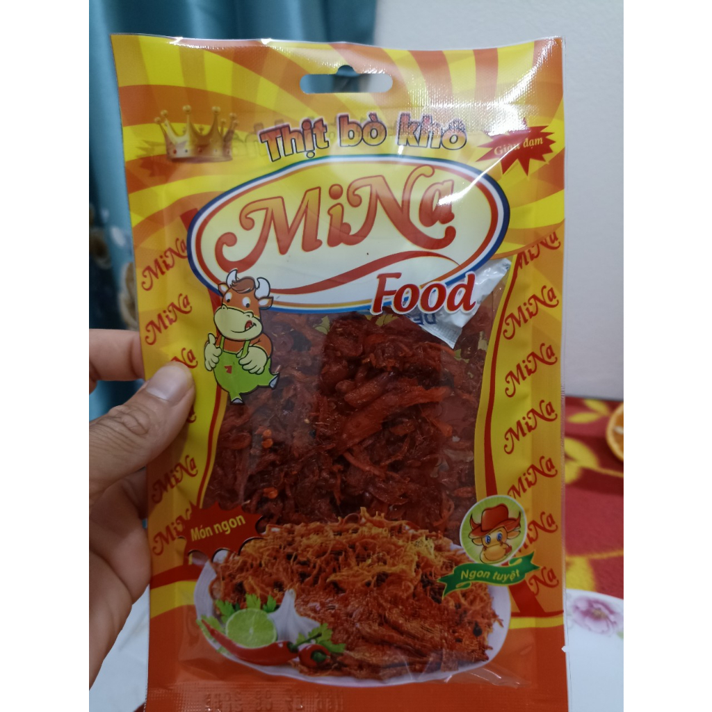 KHÔ BÒ SỢI LOẠI 1 GÓI 50G