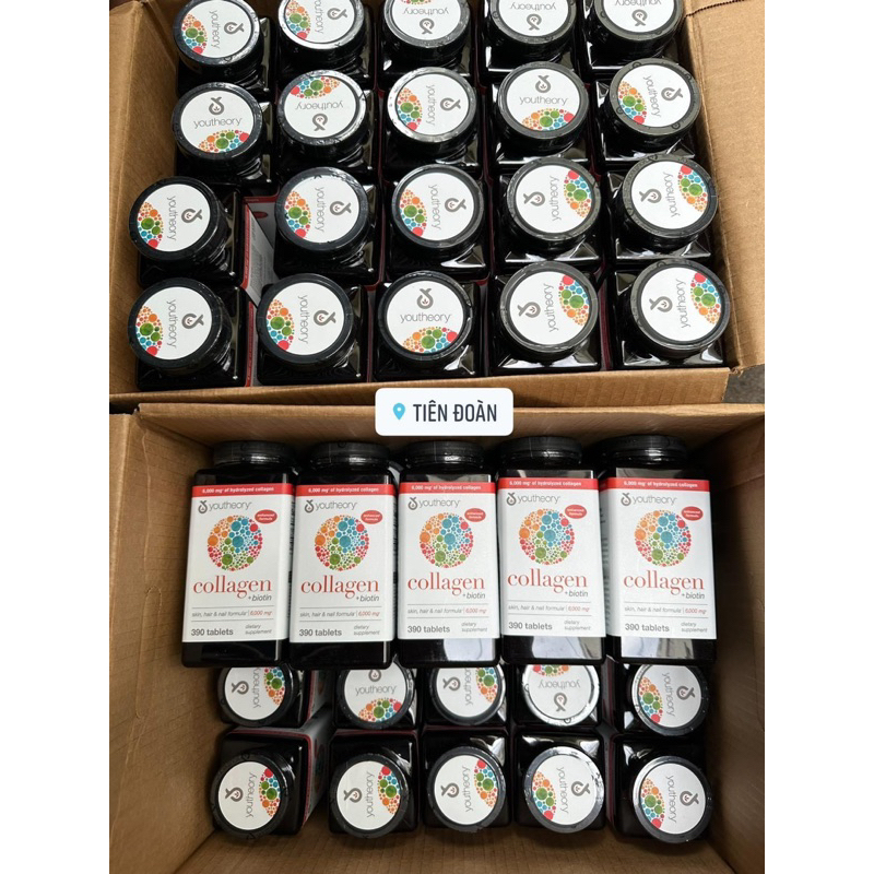 Viên uống Colagen+Biotin Mỹ BÍ QUYẾT ĐỂ CÓ LÀN DA VÀ MÁI TÓC KHOẺ ĐẸP ❤️