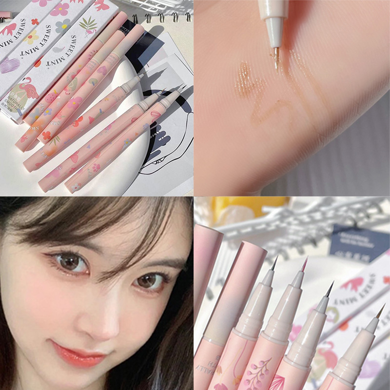 ✨✨Bút kẻ mắt SWEET MINT kẻ bọng mắt nét mảnh chống thấm nước Naturally Smooth