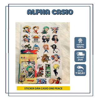Dán decal One Piece máy tính casio fx 570vnplus, 570esplus, 580vnx, Vinacal 570esplus 2,Vinacal EX KHÔNG BONG CHÓC