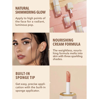 Nhũ bắt sáng dạng lỏng SHEGLAM Glow Bloom Liquid Highlighter.