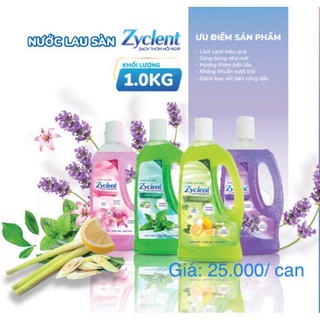 Nước lau sàn zyclent extra - 1kg