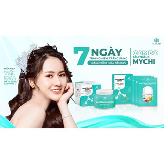 Tắm trắng mychi ( kem ủ trắng toàn thân - 1 hộp 3 gói)