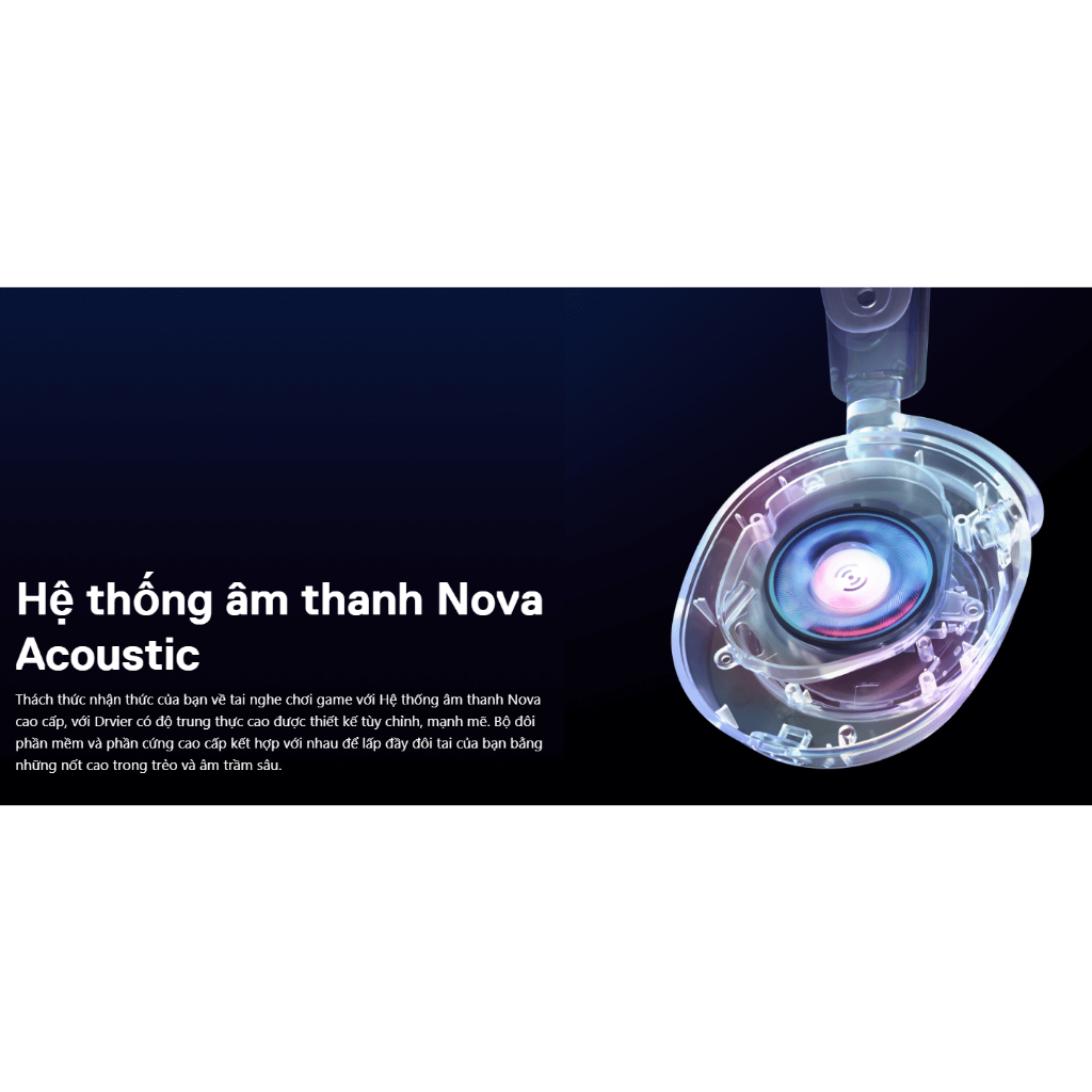 Tai nghe Gaming Steelseries Arctis NOVA 3 - 61631 Led RGB 2 vùng và có thể tùy chỉnh