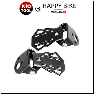 Giá để chân sau xe đạp Happy Bike Kiotool chịu tải gấp gọn