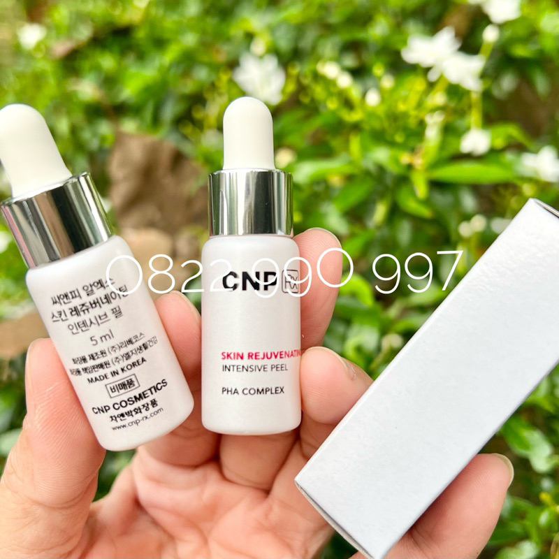 [1 lọ 5ml] CNP Rx Skin Rejuvenating Intensive Peel da nhẹ k lột da