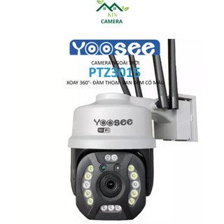 Camera yoosee ptz 5.0 mpx 15 led - gray, đàm thoại 2 chiều, chống nước, hàng chính hãng ,bảo hành 12 tháng