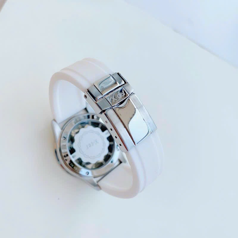 Đồng Hồ Nữ X-cer B0637 Silver Rainbow White - Vỏ Silver , Máy Quartz - Pin , Size 38mm