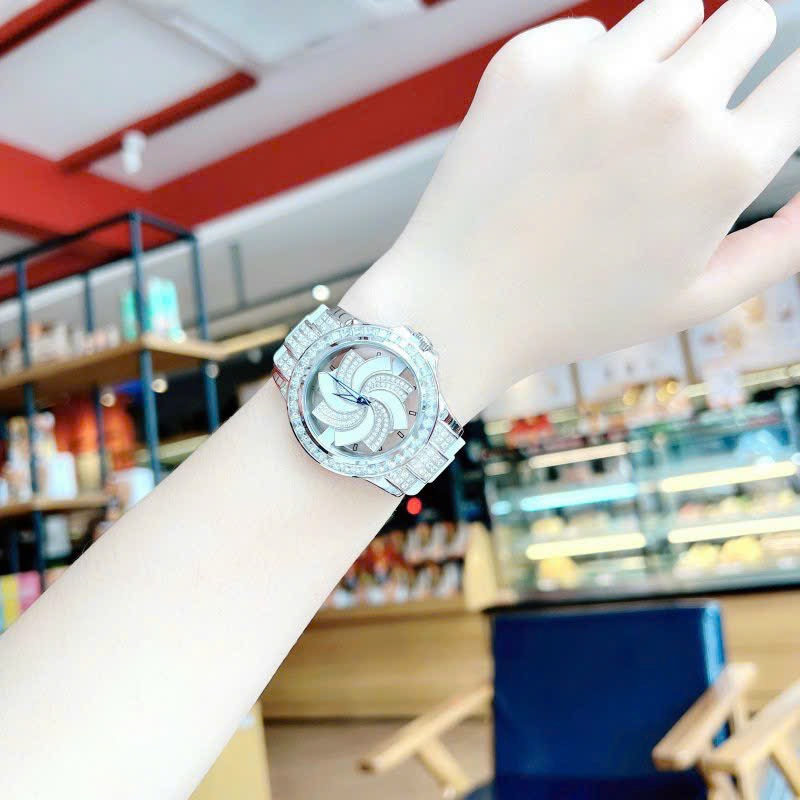 Đồng Hồ Nữ X-cer B0637 Silver Rainbow White - Vỏ Silver , Máy Quartz - Pin , Size 38mm