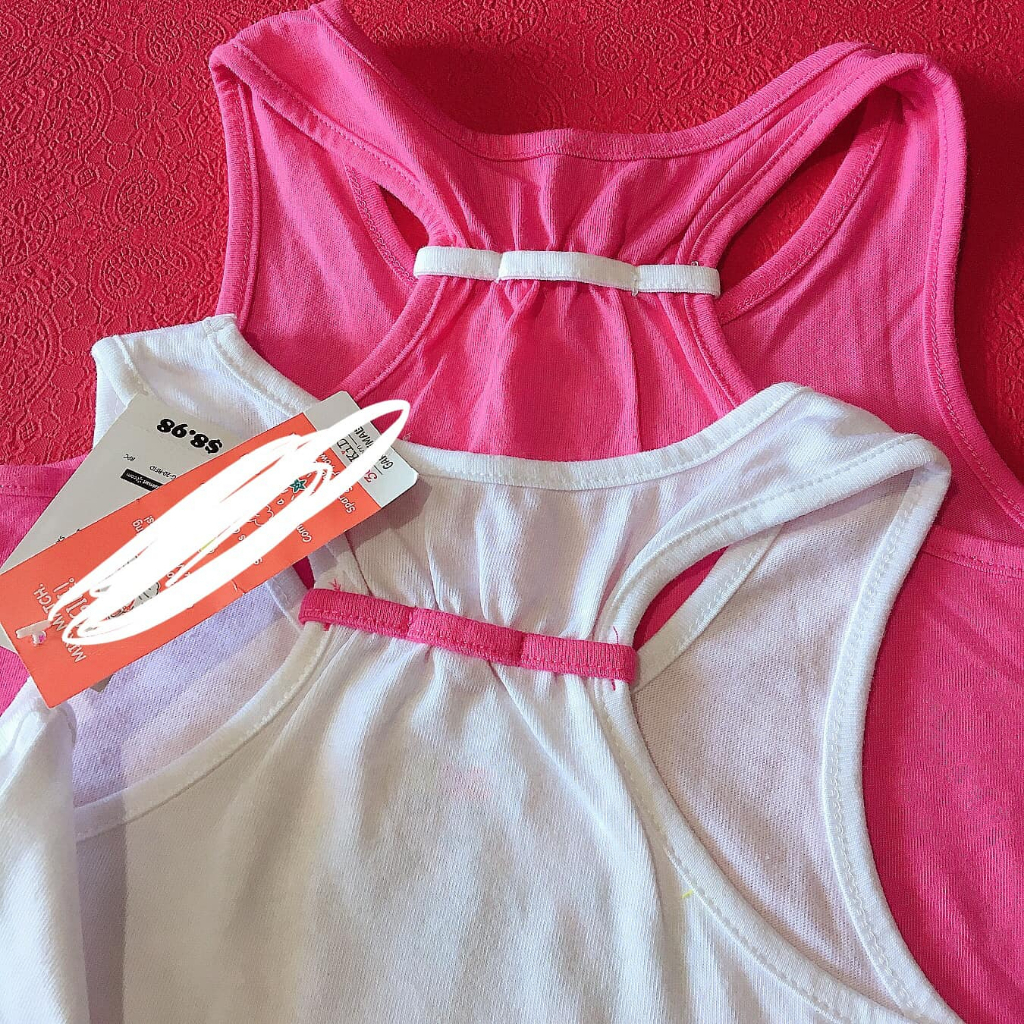 Áo ba lỗ bé gái size đại 4t-10t