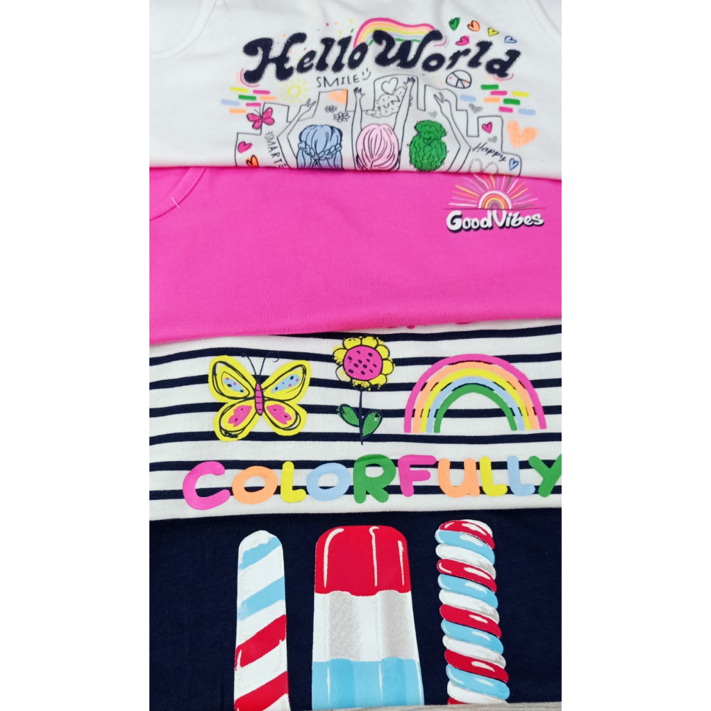 Áo ba lỗ bé gái size đại 4t-10t