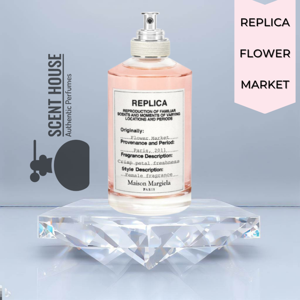 Nước hoa REPLICA FLOWER MARKET, nước hoa cao cấp chính hãng, mùi hoa thơm ngát, nhẹ nhàng, nữ tính