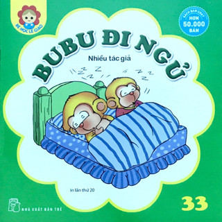 Sách - bé học lễ giáo - bubu tập 33 - đi ngủ