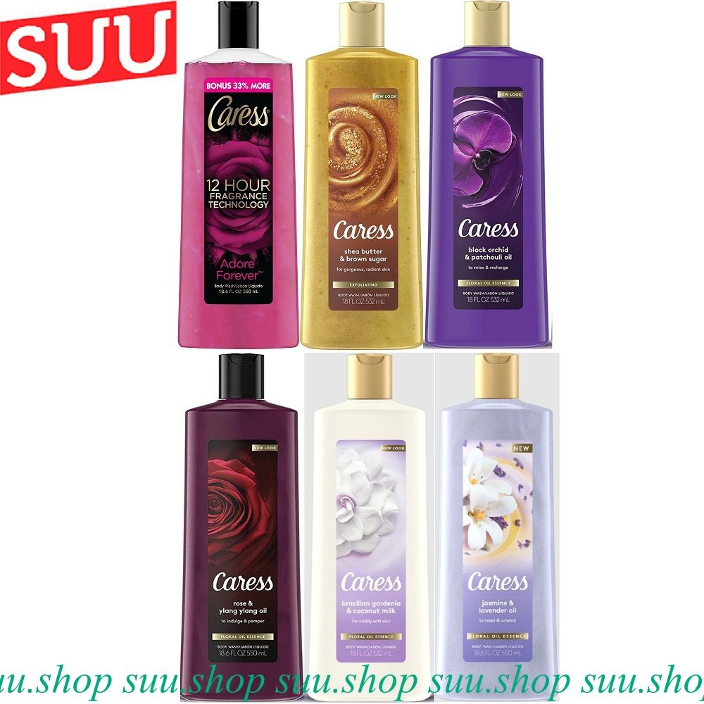 Sữa tắm dưỡng ẩm Caress 550ml suu.shop cam kết 100% chính hãng