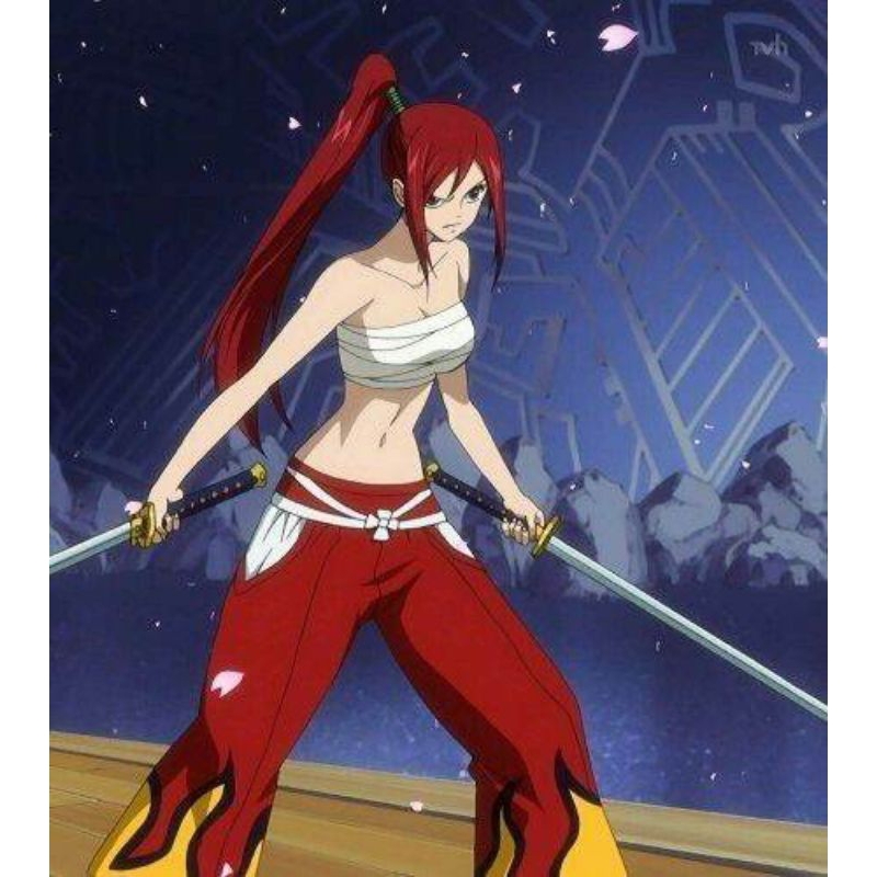 Set đồ nhân vật Erza Scarlet trong anime Fairy tail