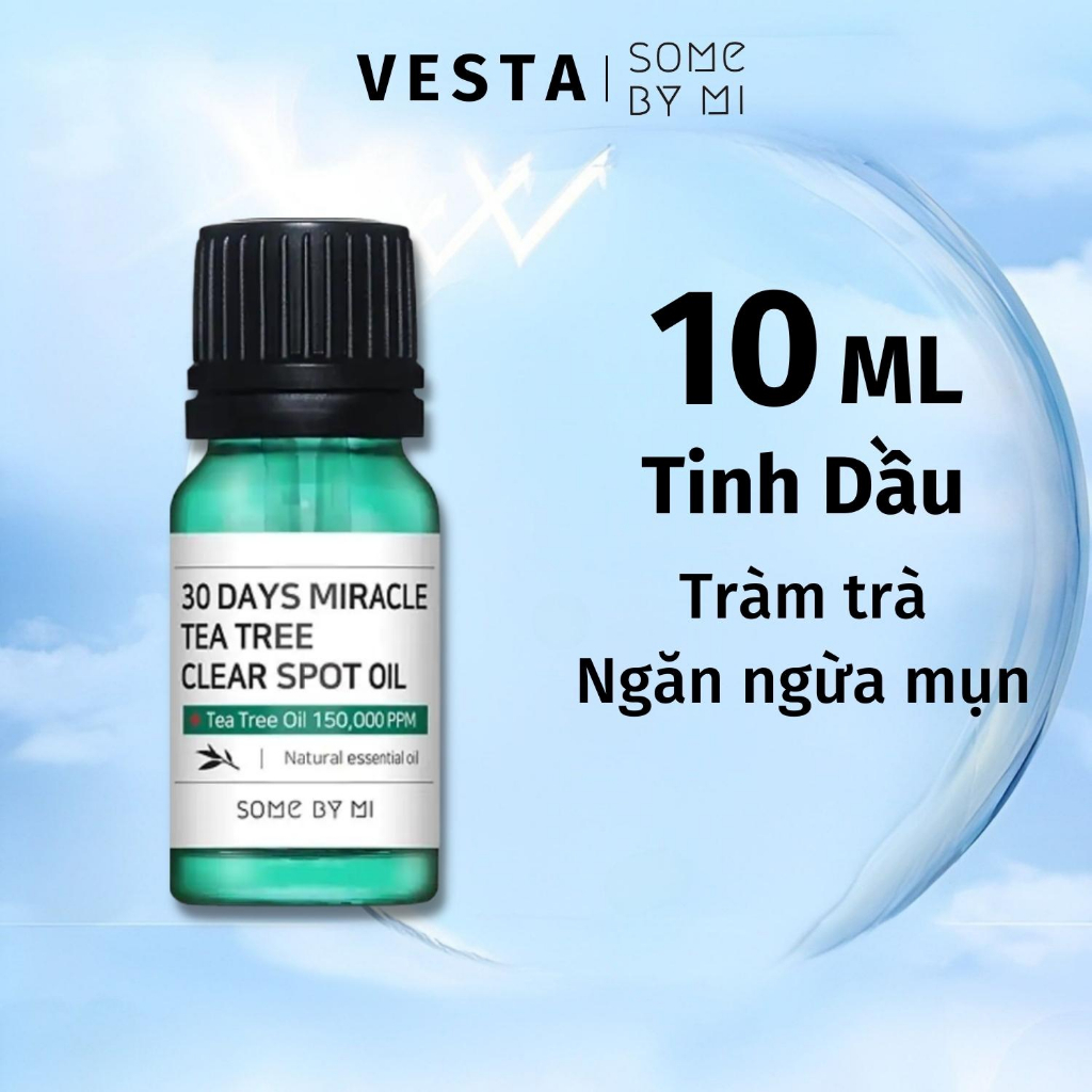 Tinh Dầu Tràm Trà Some By Mi 30 Days Miracle Tea Tree Clear Spot Oil 10ml