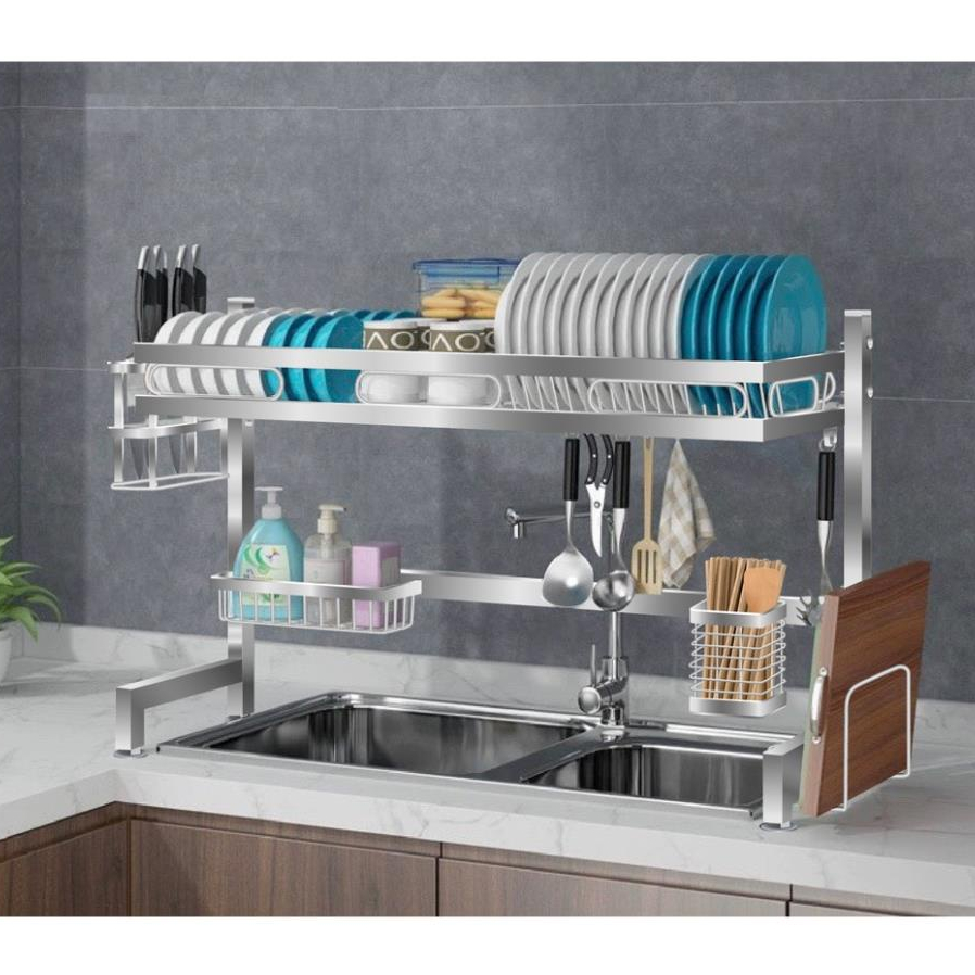 Kệ Đựng Chén Bát Đa Năng RENSI Chất Liệu Inox Cao Cấp