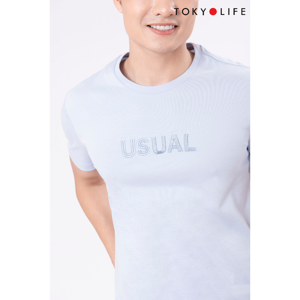 Áo T-Shirt NAM cổ tròn dáng suông TOKYOLIFE C7TSH513M