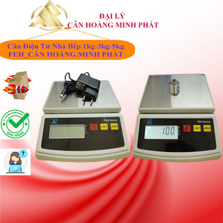 Cân tiểu ly nhà bếp 1kg/0.1g; 5kg/1g_FEH.Bảo hành 1 năm