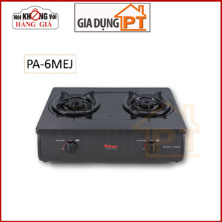 Bếp gas dương Paloma PA-6MEJ, nhập khẩu nguyên chiếc từ Nhật Bản, mặt bếp tráng men, tiết kiệm gas