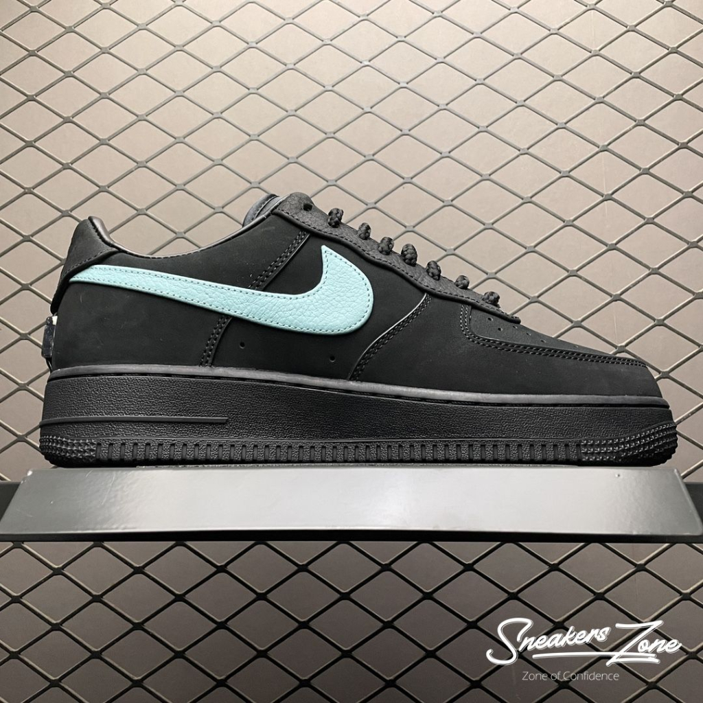 Giày Thể Thao Air Force 1 Low Tiffany & Co. 1837 Màu đen Logo Xanh Cực Phong Cách Cho Cả Nam Và Nữ Sneakers World