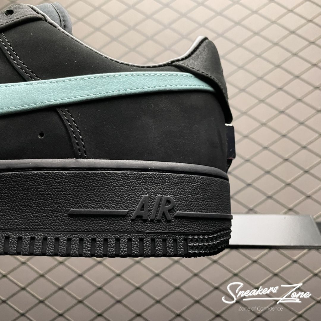 Giày Thể Thao Air Force 1 Low Tiffany & Co. 1837 Màu đen Logo Xanh Cực Phong Cách Cho Cả Nam Và Nữ Sneakers World
