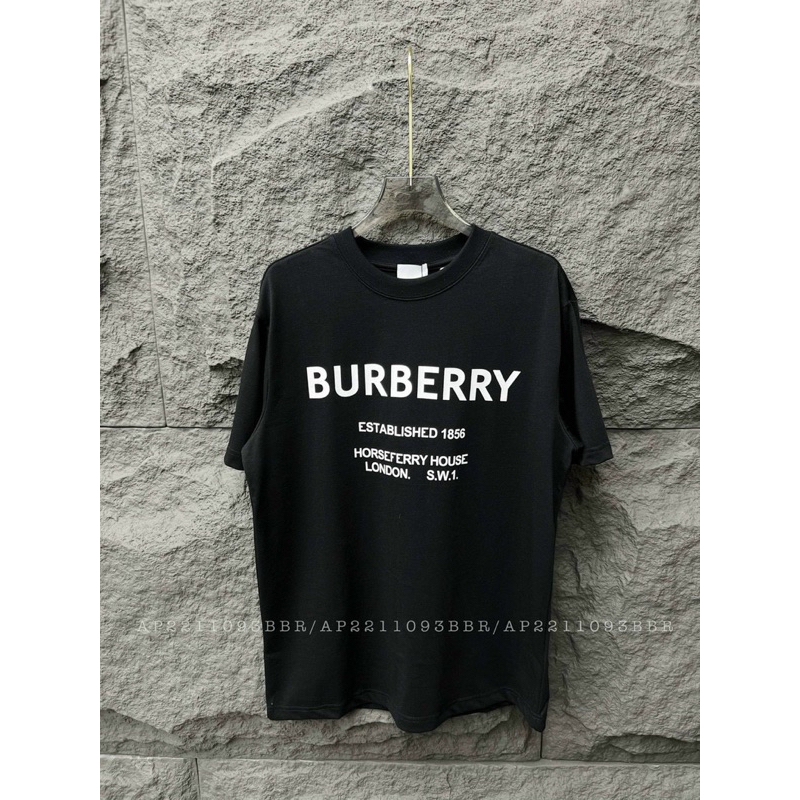 áo phông tay ngắn nam burberry