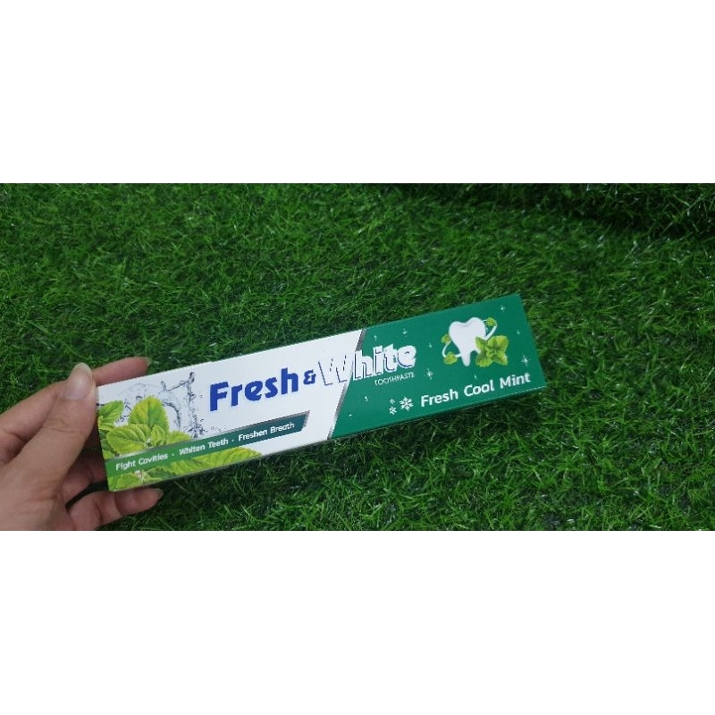 kem đánh răng fresh white