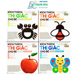 Sách - Bộ Thẻ Flashcard Kích Thích Thị Giác Cho Bé Phát Triển Não Bộ