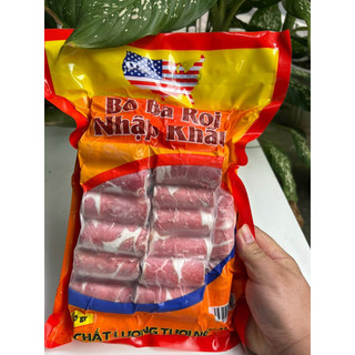 Ba chỉ bò mỹ cuộn 500gr