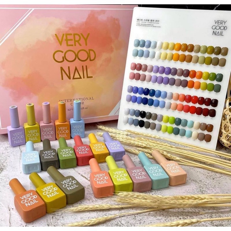 Sét 60  sơn very good tặng base top tặng bản màu