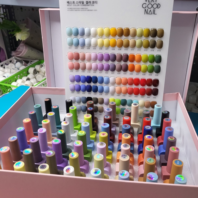 Sét 60  sơn very good tặng base top tặng bản màu
