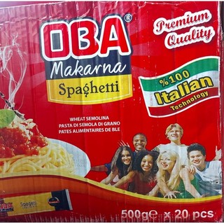 [ HN ] HỎA TỐC 1 THÙNG MÌ Ý OBA SPAGHETTI 20 GÓI (500G)