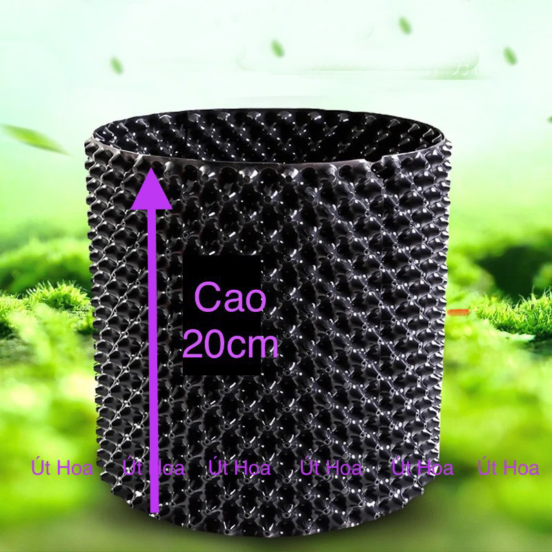 (Cao 20Cm, Bán Theo Mét Tới) Bầu Ươm Cây 20Cm Nhập Khẩu (Kèm Sẵn Ốc Vít)