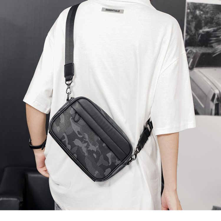 Túi xách da nam đeo chéo thời trang cao cấp phong cách Hàn Quốc chống nước Tomado TD07