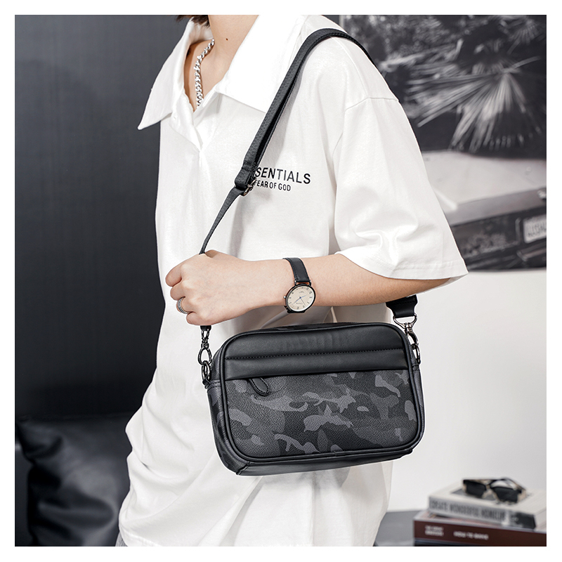 Túi xách da nam đeo chéo thời trang cao cấp phong cách Hàn Quốc chống nước Tomado TD07