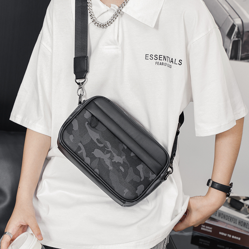 Túi xách da nam đeo chéo thời trang cao cấp phong cách Hàn Quốc chống nước Tomado TD07