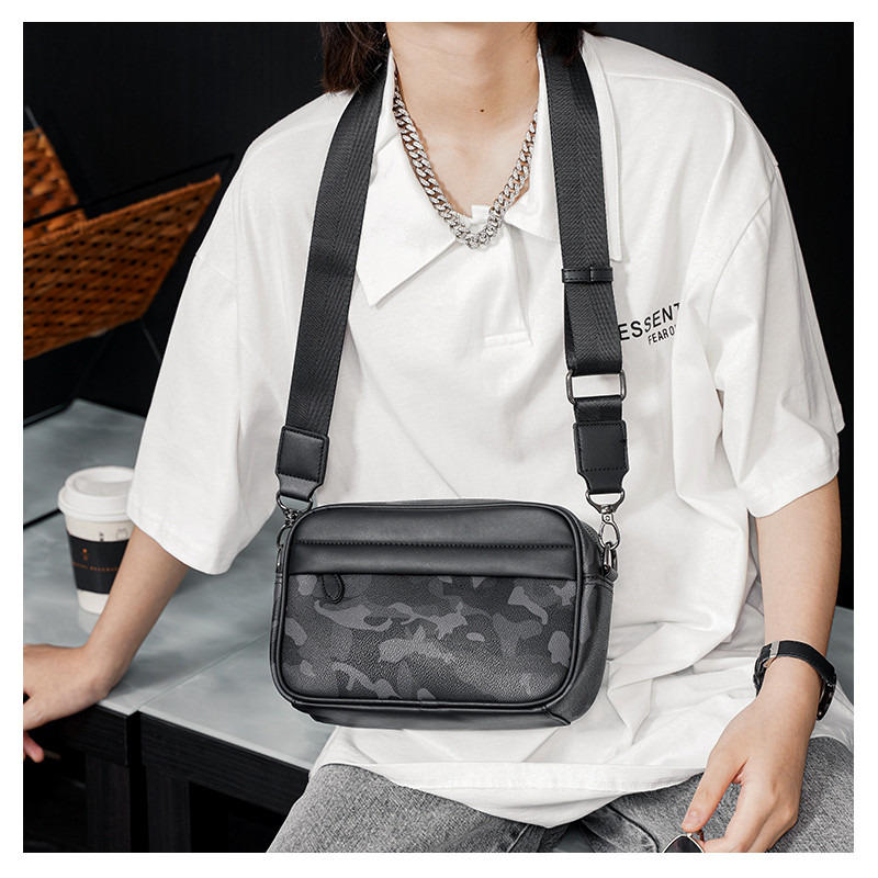 Túi xách da nam đeo chéo thời trang cao cấp phong cách Hàn Quốc chống nước Tomado TD07