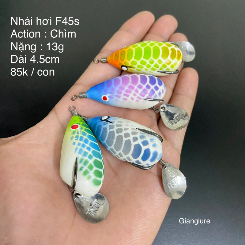 Nhái hơi F45s mẫu mới