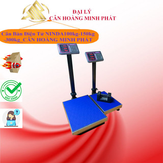 Cân bàn điện tử ninda a6 cân tối đa 150kg hàng cao cấp