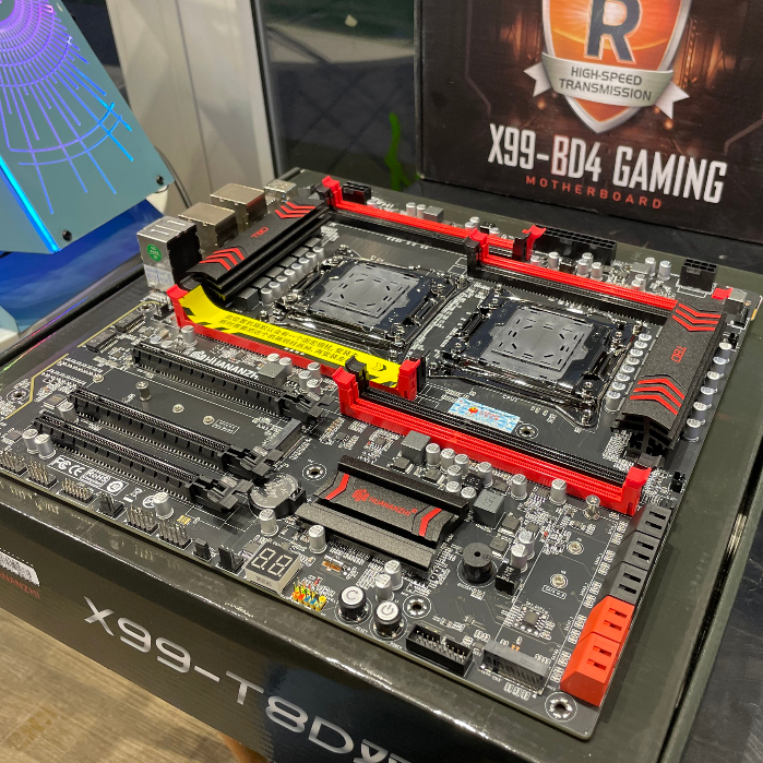 Bo mạch chủ Mainboard Huananzhi X99 Dual T8D linh kiện Main chính hãng Shopcom bảo hành 12 tháng
