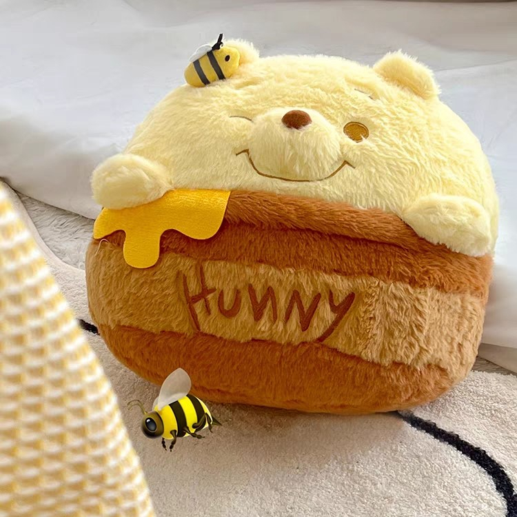 Order | Bộ gối chăn văn phòng gấu hoạt hình, gấu ong vàng ngộ nghĩnh, ngọt ngào cho mọi lứa tuổi