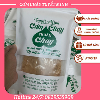 Cơm cháy chà bông thuần chay túi 180gr cơm cháy tuyết minh