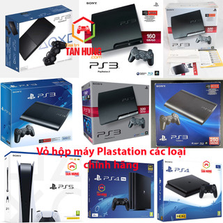Hộp máy carton ps2 ps3 ps4 ps5 vỏ máy ps2 ps3 ps4 ps5 carton các loại chịnh hãng