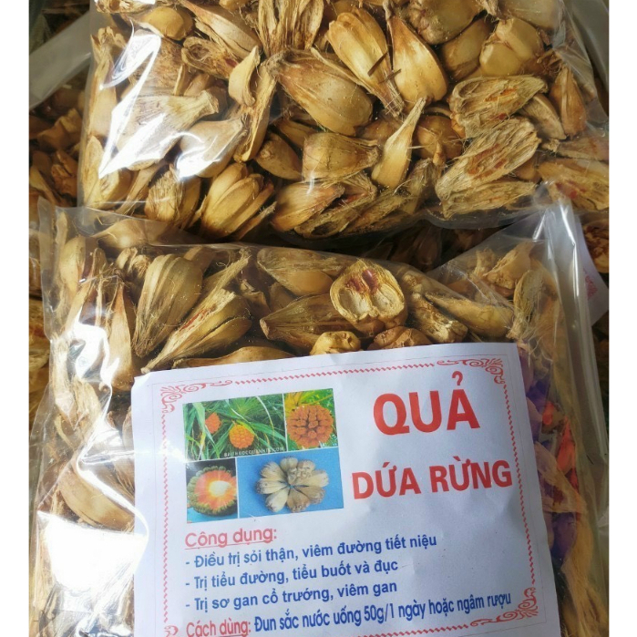 Quả dứa rừng khô, dứa dại rừng hàng sạch, đẹp dùng để ngâm rượu hỗ trợ giảm sỏi thận, sỏi mật, tốt cho sức khỏe túi 1kg