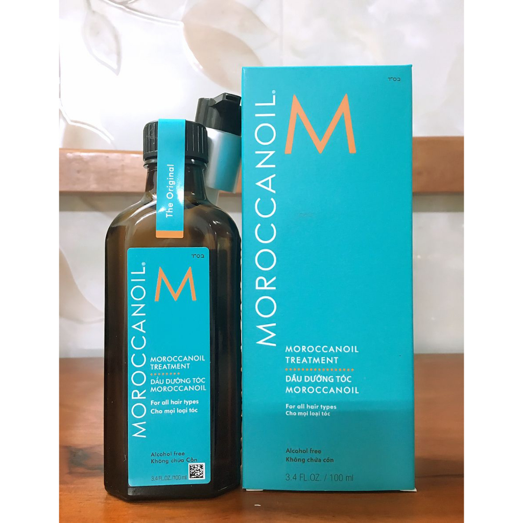 Tinh dầu dưỡng tóc moroccanoil 100ml - phục hồi tóc hư tổn từ sâu bên trong